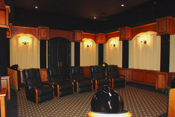 Project Home Theater Room with asc acoustic treatments