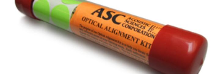Acoustic Optical Alignment Kit from ASC