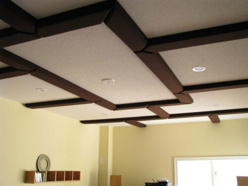 Acoustic Coffered Ceiling - Personal Room