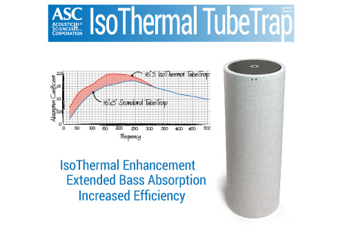 Acoustic Sciences Releases the IsoThermal TubeTrap, Isothermal Web Ad
