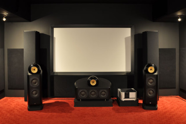 Jeff's Home Theater Room with ASC acoustic treatment
