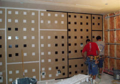 sheetrock and isowall walldamp squares