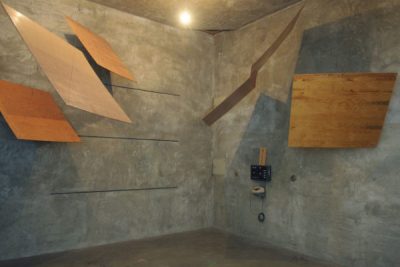 Improving the Quality of Musical Playback reverb chamber of concrete