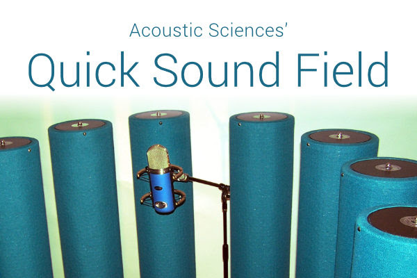 The QuickSoundField in blue from ASC