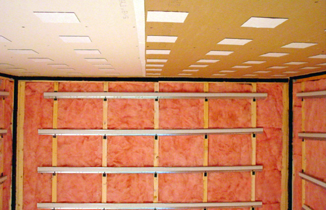 asc isowall construction for a hifi room
