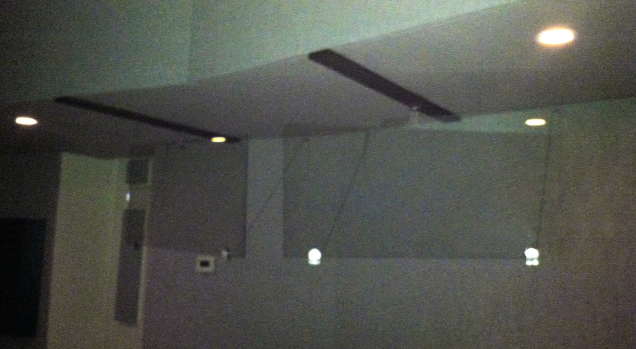 kicker reflectors in a hifi room